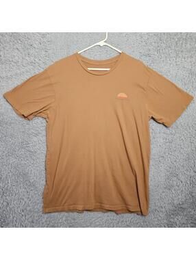 Mollusk California T Shirt Men XL Brown Beach Sun USA